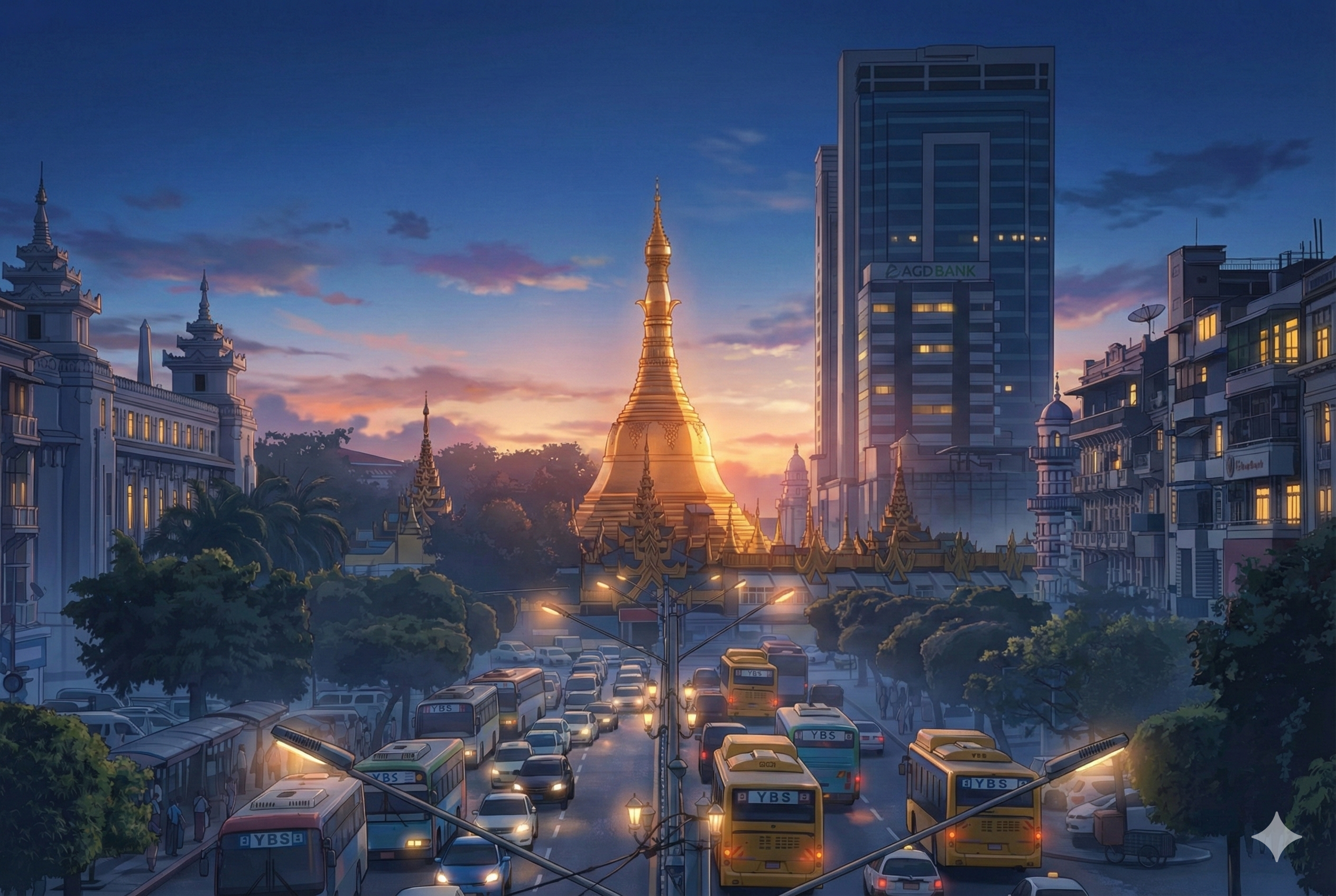 Yangon City in The Betweens Prime Dimension